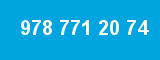 978 771 20 74 978 771 20 74